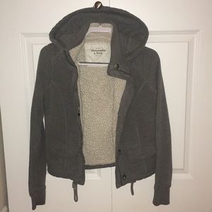 Cozy A&F Sweater Jacket